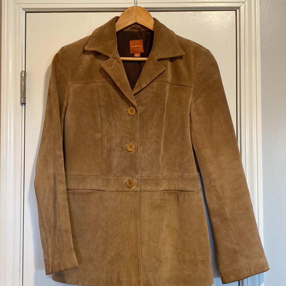 Leather/suede jacket